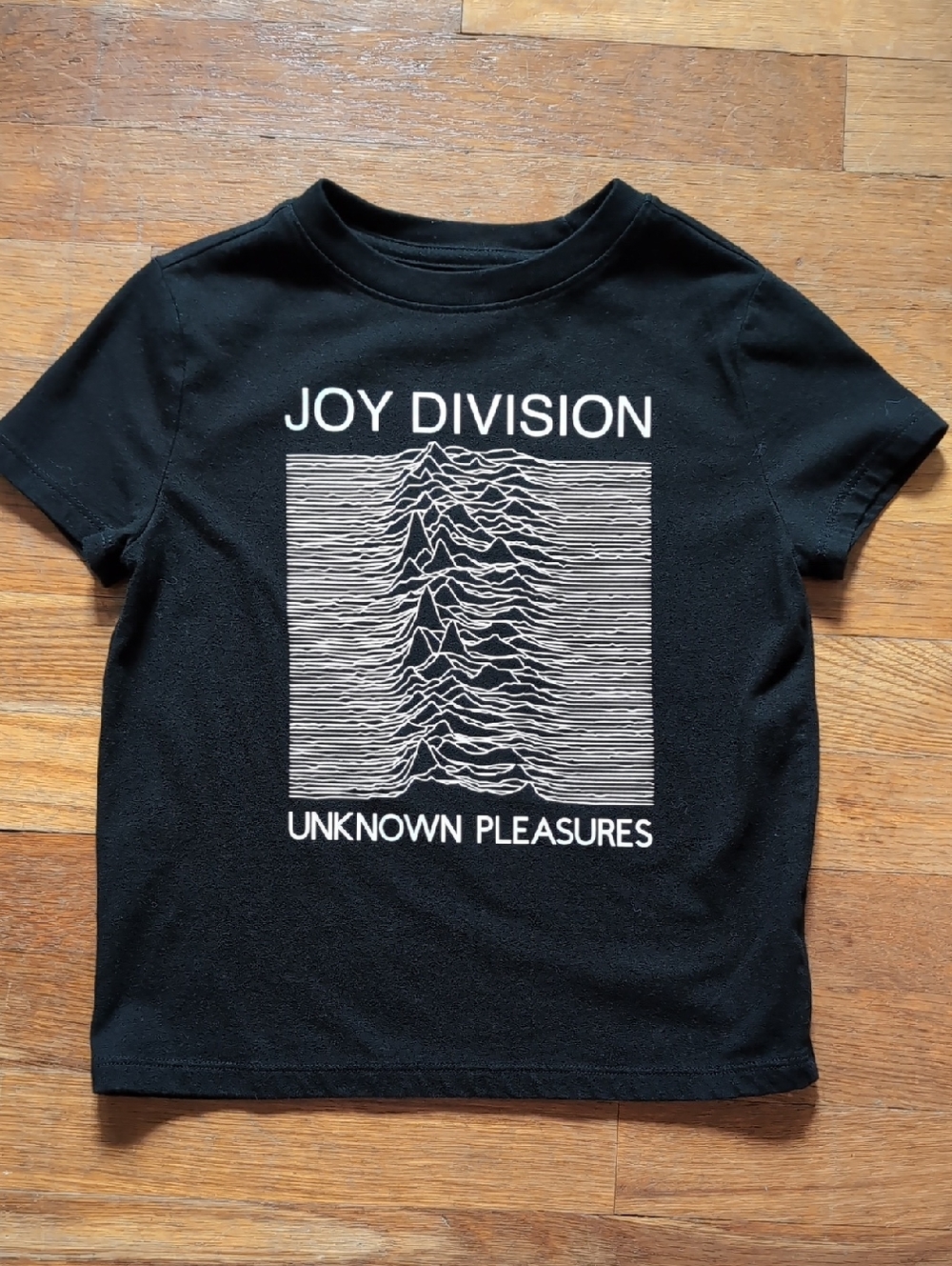 Boys XS(4/5) Joy Division 'Unknown Pleasures' Graphic Tee - Black